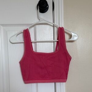 Aerie Pink Crop Top